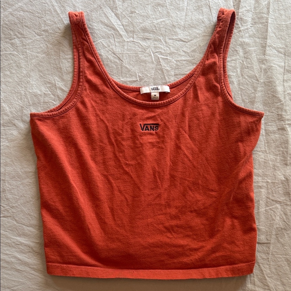 Vans Women's Bold Orange Tank Top